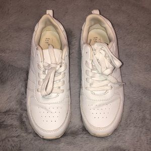 White sneakers